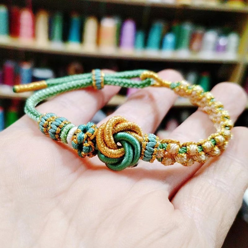 BTZY Store for My Granddaughter “You are Always in Mine Beads“ Bracelet, Natural Emperor Jasper Stone Beaded Wrap Bracelet Duoble Layer for Mind Peace,Bracelet for Granddaughter - Image 2